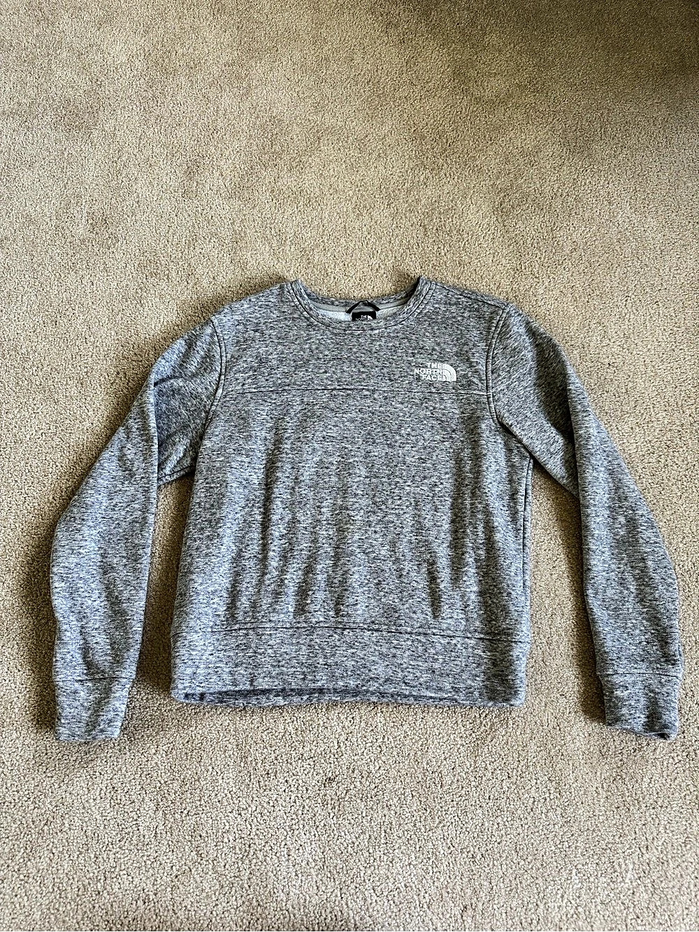 The North Face Women'Small Evolution Fleece Crew Evolution Fleece Crew Gray